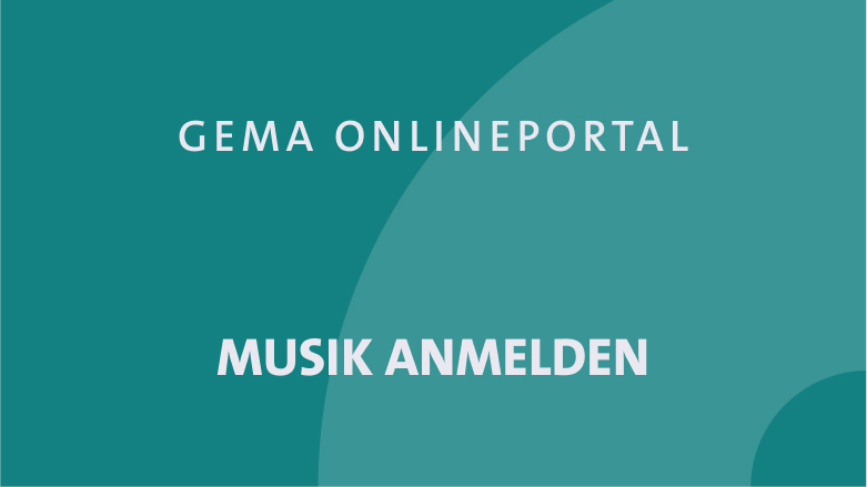 GEMA Onlineportal Musik anmelden