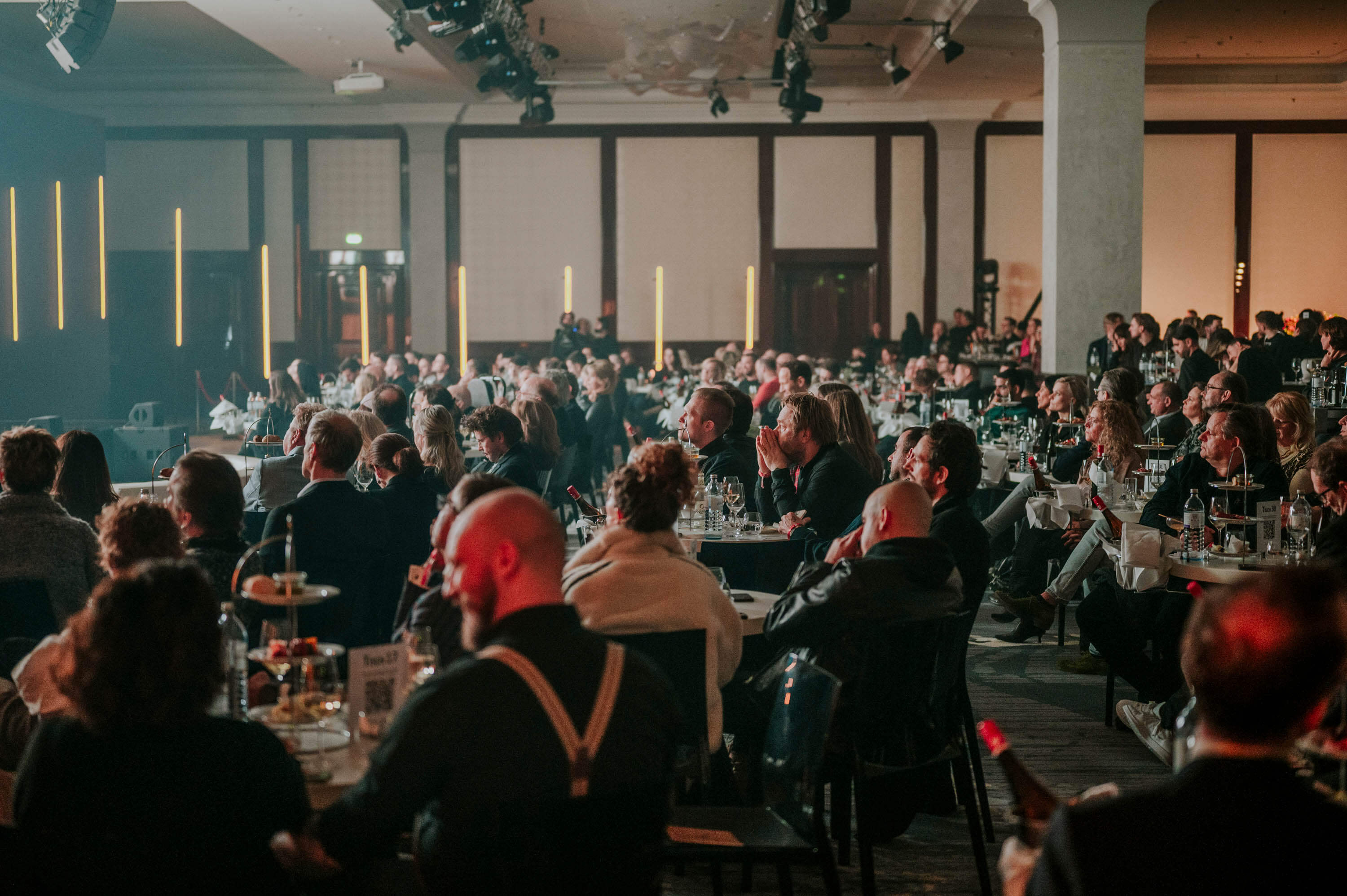 Atmosphäre im Saal